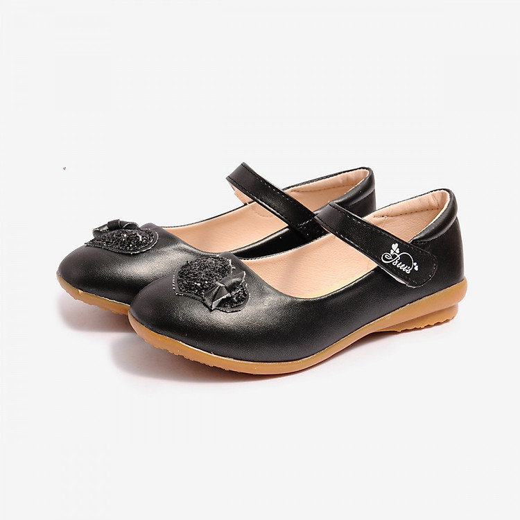 Giày Búp Bê Bé Gái Biti's DBB007666DEN - Đen