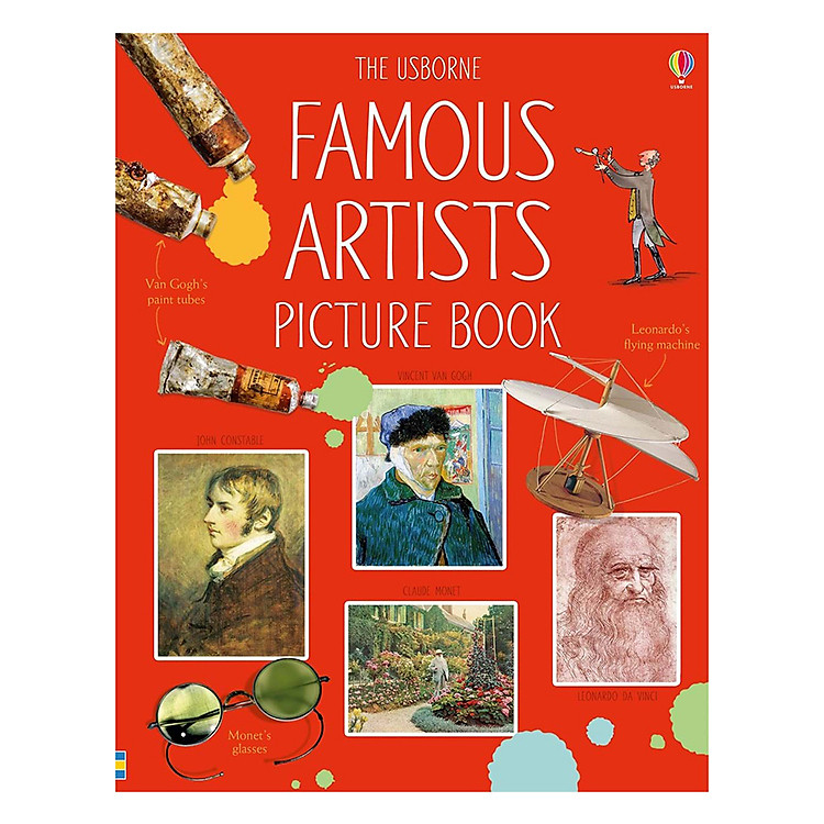 Sách Usborne Famous Artists Picture Book