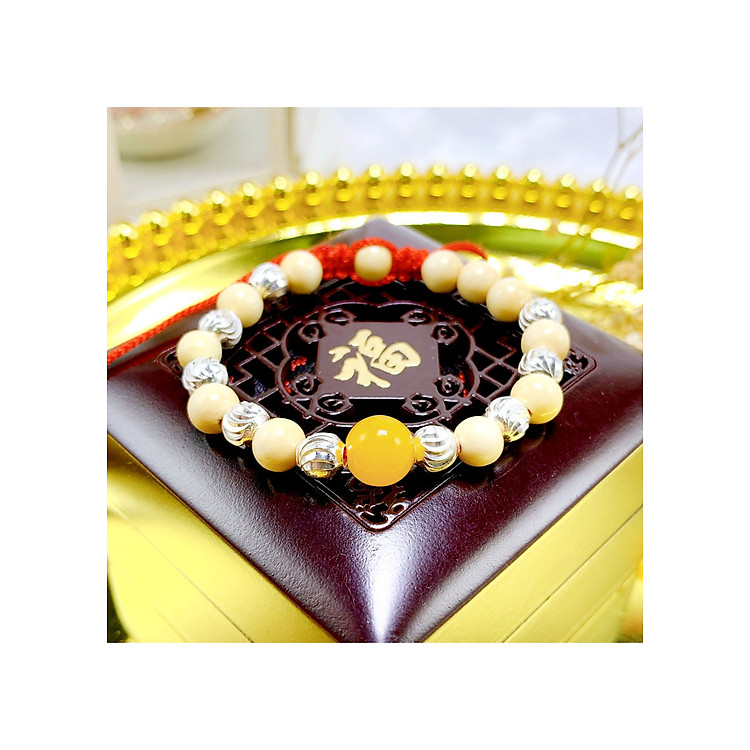 Vòng Tay Phong Thủy Dâu Tằm 5 Mệnh Ngũ Hành Cho Bé - Kim Tiền Jewelry