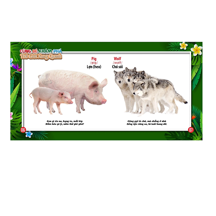 Cùng Bé Khám Phá Thế Giới Xung Quanh (VT) - Động Vật - Ảnh 4