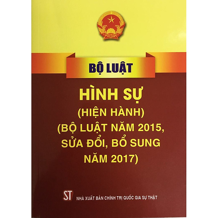 Bộ luật hình sự năm 2015 sửa đổi, bổ sung năm 2017 hiện hành