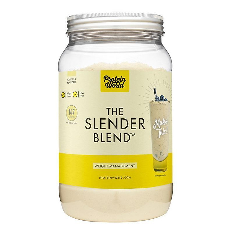 Protein World The Slender Blend Vanilla 1kg