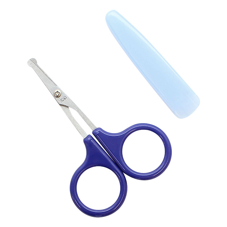 Kéo Cắt Lông Mũi Nhật SS Kai HL0453 (Có Đầu Bảo Vệ)