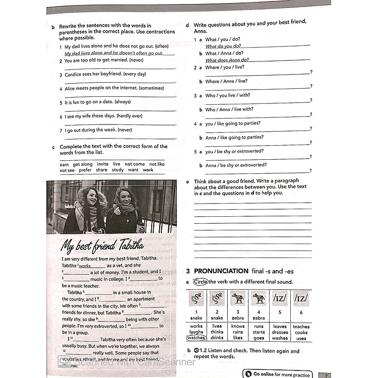 American English File: Level 2: Workbook - Ảnh 6