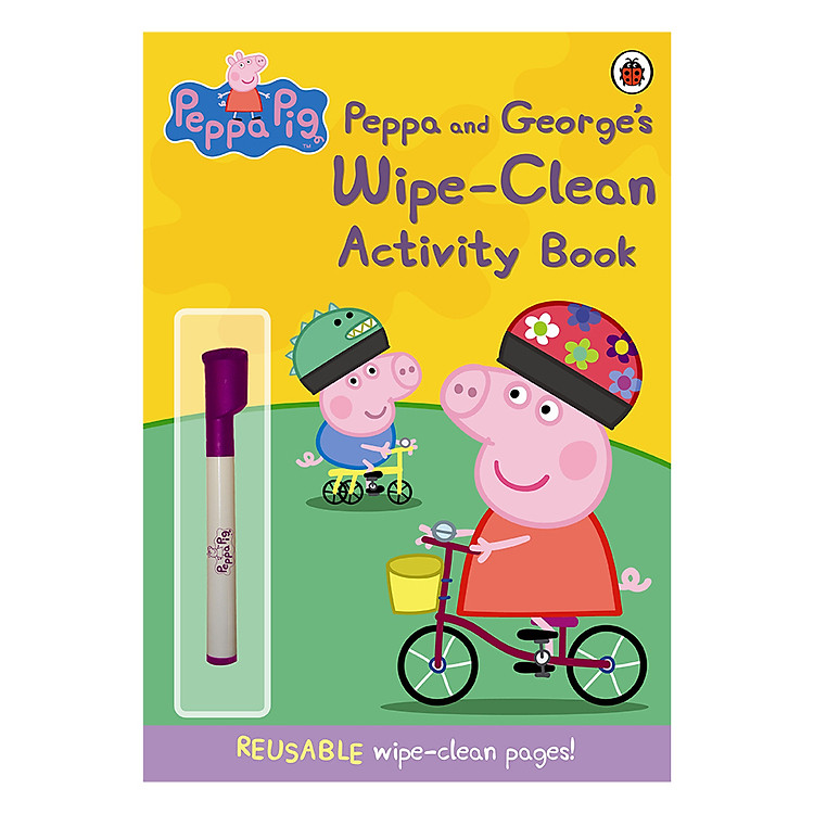 Sách Peppa Pig: Peppa and George's Wipe-Clean Activity Book - Peppa Pig (Paperback)