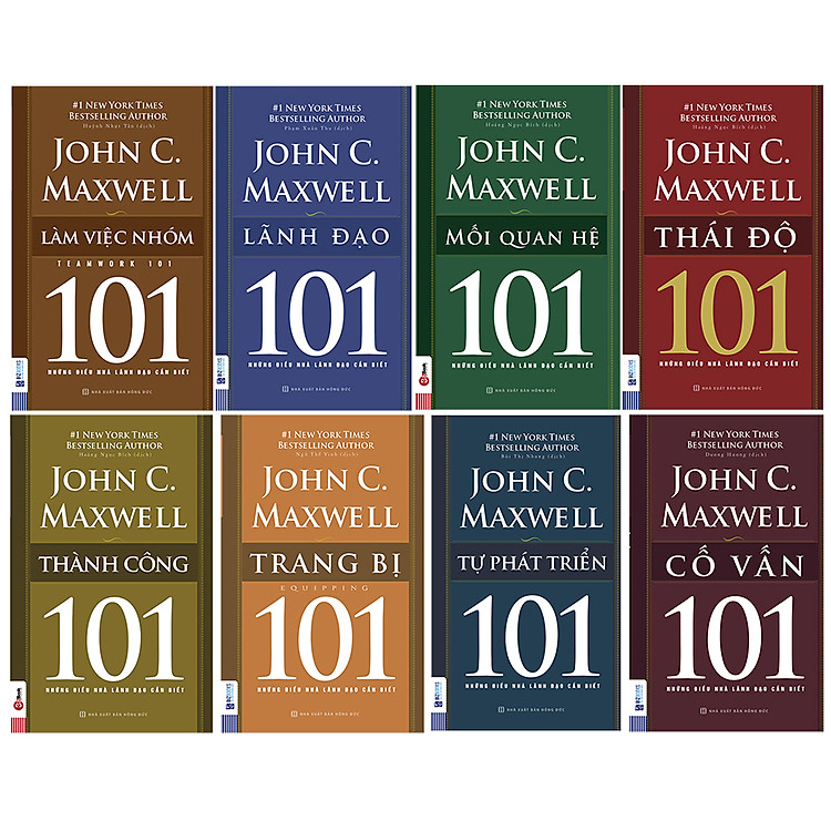 Combo Sách 101 - Những Điều Nhà Lãnh Đạo Cần Biết (4 Cuốn) - Bộ 2
