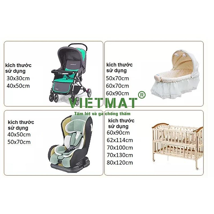 Mua Combo 2 tấm lót chống thấm Vietmat Chính hãng Giá tốt - Hình ảnh 2