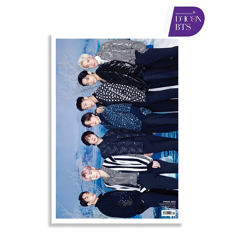 Photobook BTS D'ICON D'FESTA (3D LENTICULAR) - 7 Members Cover - Ảnh 5