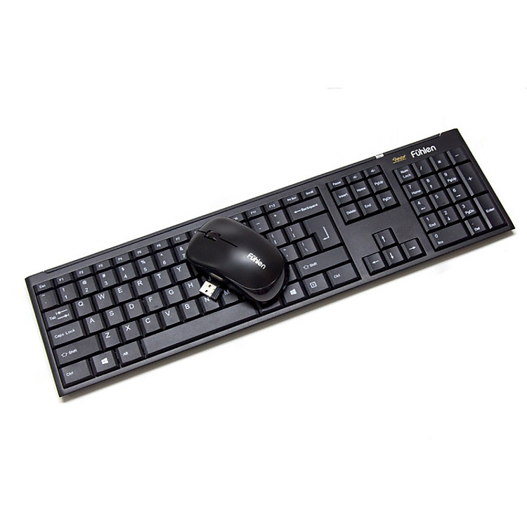 Bộ Bàn Phím Chuột Không Dây Fuhlen A120 - Hàng Chính Hãng
