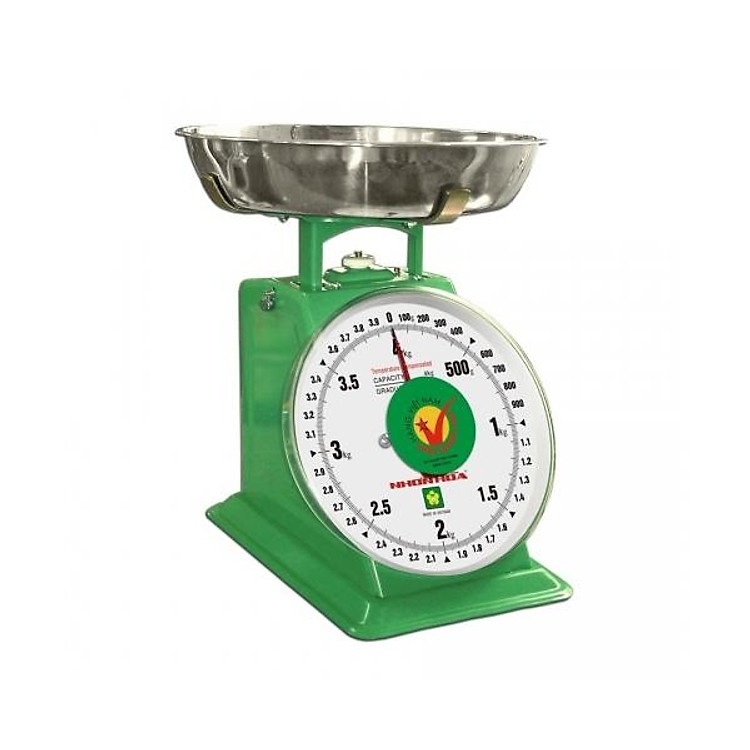Cân Đồng Hồ Lò Xo Nhơn Hòa 4Kg NHS-4 - Hàng Chính Hãng