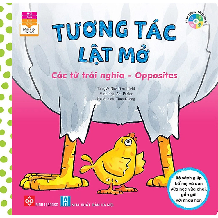Tương tác lật mở - Các từ trái nghĩa