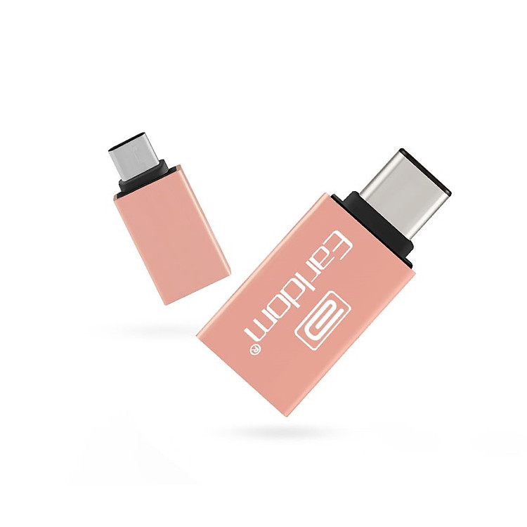 Jack Chuyển USB Sang Chân TypeC EarlDom OT06-Hàng chính hãng