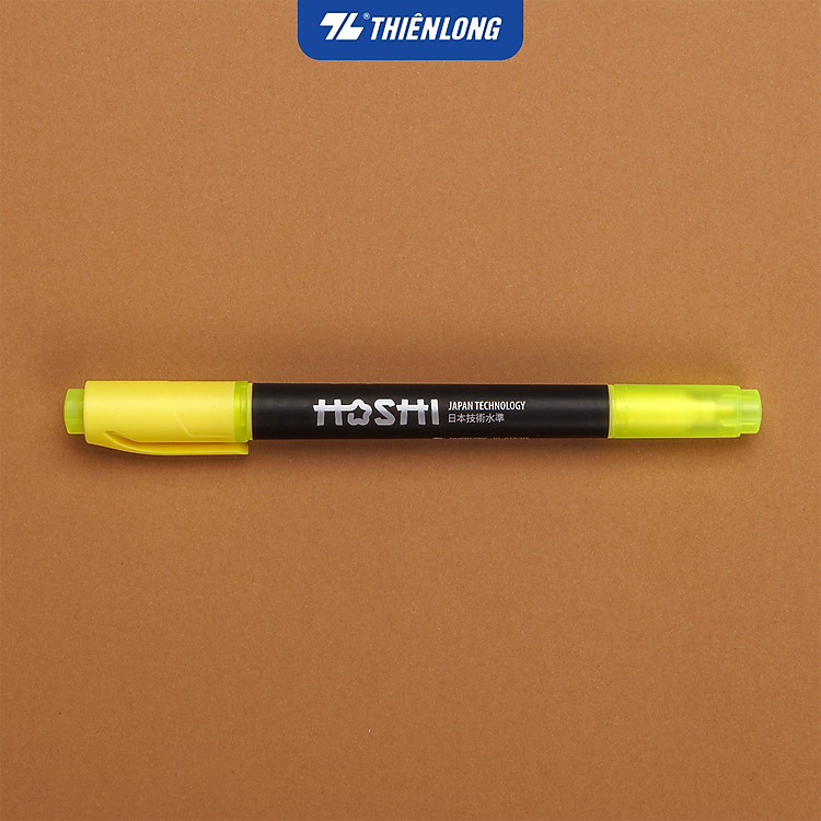 Bút Dạ Quang Hoshi Thiên Long HL-018/HS - Vàng - Ảnh 2