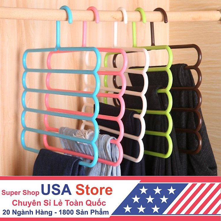 (Video Review) Móc Treo Mắc Quần Áo, TREO KHĂN 5 TẦNG Thông Minh