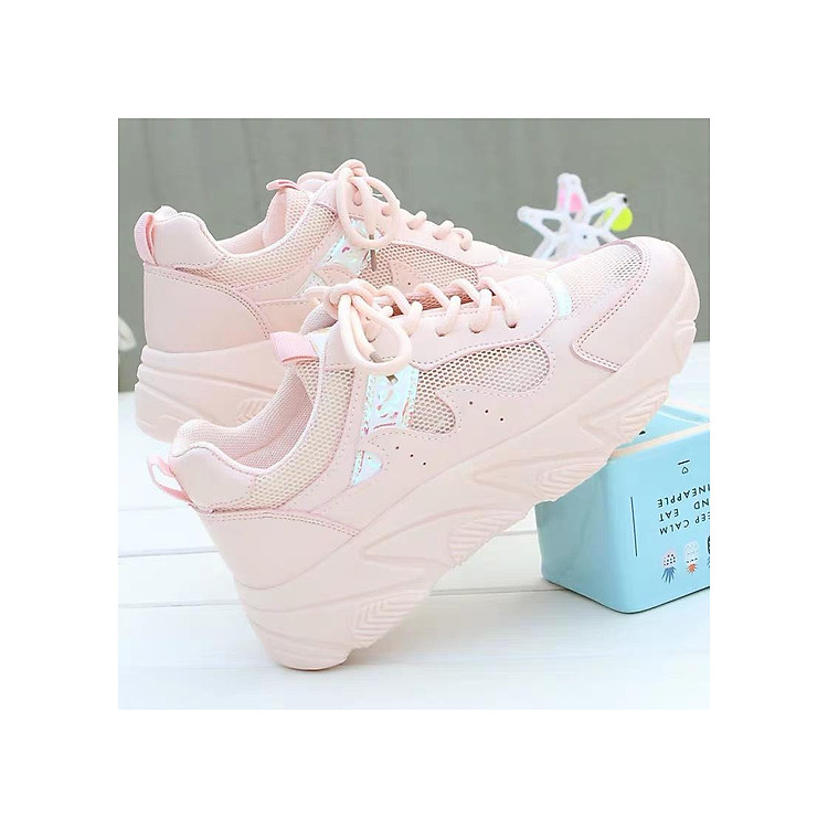 Giày Thể Thao Nữ, giày sneaker chữ S16 cao cấp