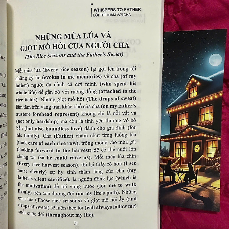 Song Ngữ Lời Thì Thầm Với Cha - Whispers To Father - Ảnh 3