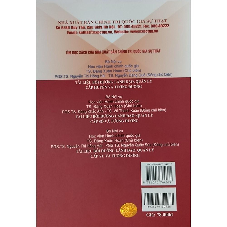 Giáo Trình Lãnh Đạo Và Quản Lý Cấp Cơ Sở - Ảnh 2