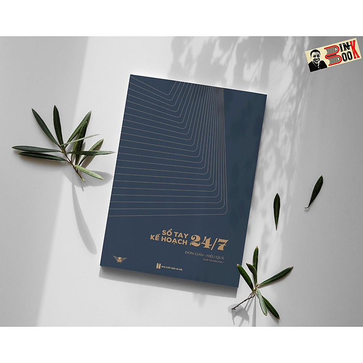 (Bìa da) SỔ TAY KẾ HOẠCH 24/7– Quyết Trần - Quang Minh Books – NXB Hà Nội