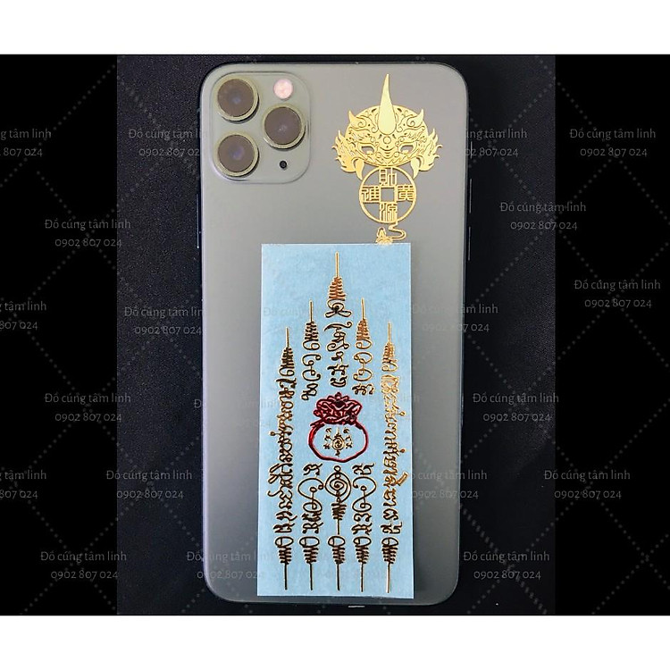 Miếng dán TÚI TIỀN 5 DÒNG KINH thu hút tài lộc vào nhà, giữ lại cho gia chủ, mau chóng phát tài