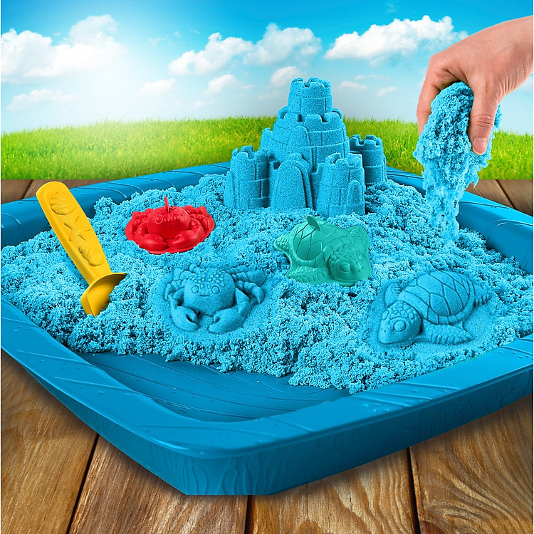 Đồ Chơi KINETIC SAND Bộ Cát Mykingdom Chính hãng Giá tốt - Hình ảnh 5