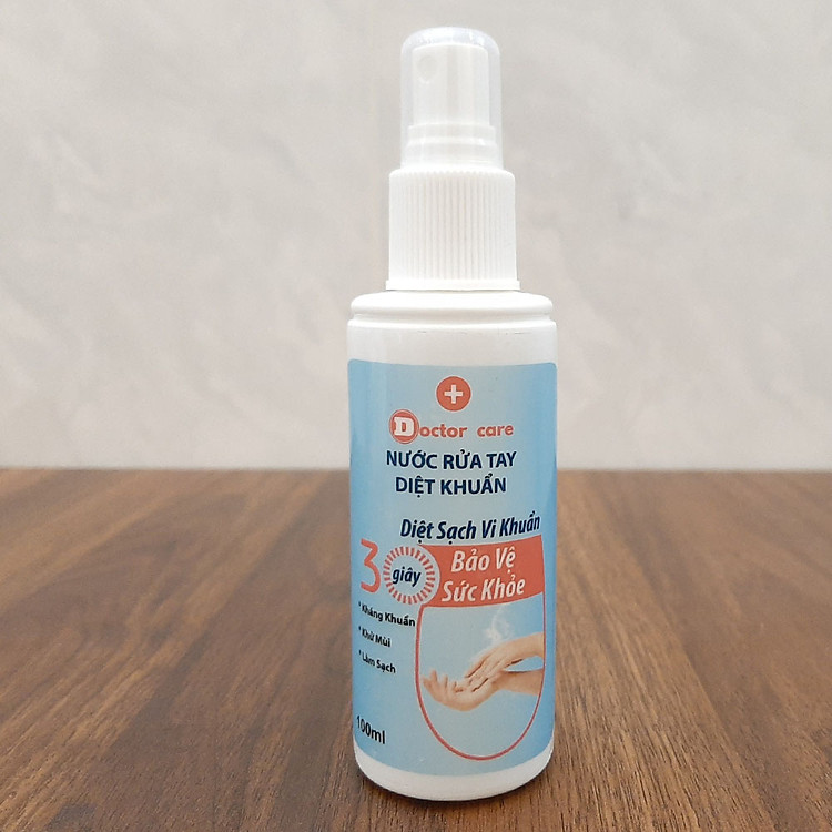 Nước rửa tay khô Doctor Care Hương Bạc Hà 100 ML