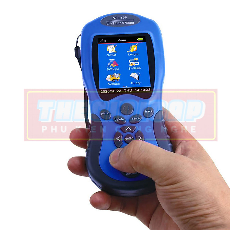 Thiết Bị Đo Áp Suất Vệ Tinh Cầm Tay Có Màn Hình LCD Kỹ Thuật Số NOYAFA NF-198 - Hàng Nhập Khẩu
