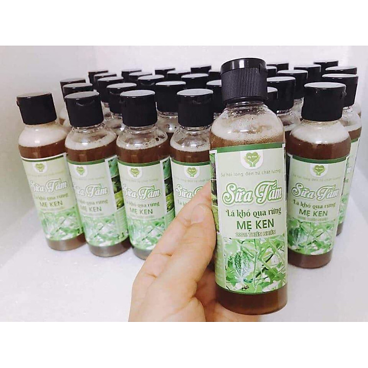 Sữa tắm lá khổ qua Mẹ Ken 100ML Chính hãng Giá rẻ - Hình ảnh 5