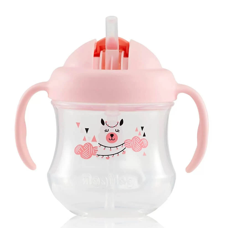 Ly Mag Mag Ống Hút Pigeon Hồng Chính hãng Ưu đãi - Hình ảnh 4