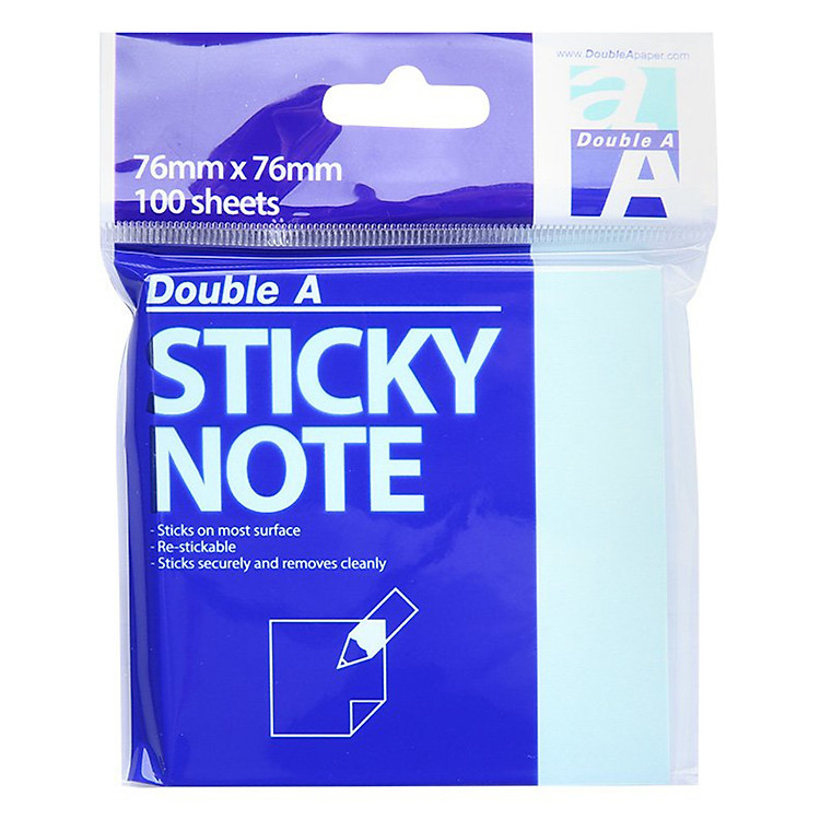 Giấy Note (3 x 3) Double A - 76X76
