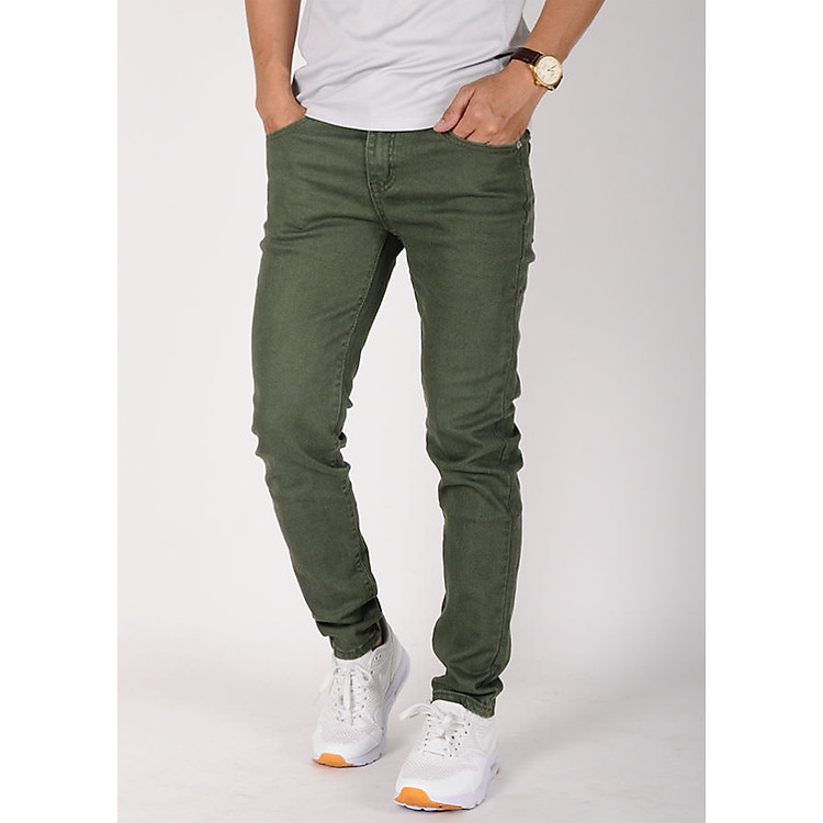 Quần Jean Nam Ấn Tượng Man's Store - Xanh Rêu