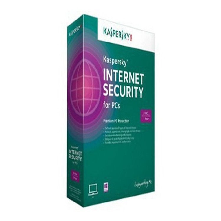 Phần mềm Kaspersky Internet Security cho 5 máy tính - Chính hãng