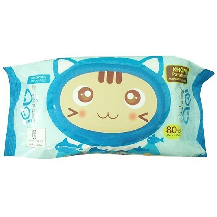 Khăn ướt Agi không mùi 80 tờ Uy tín Giá rẻ