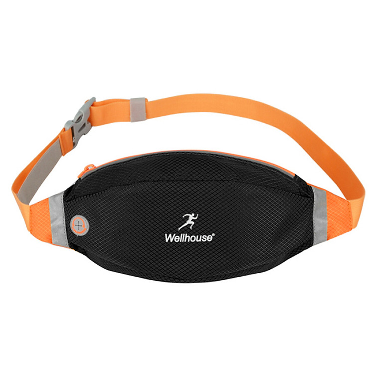 Túi Đeo Bụng Thể Thao Wellhouse- Đen