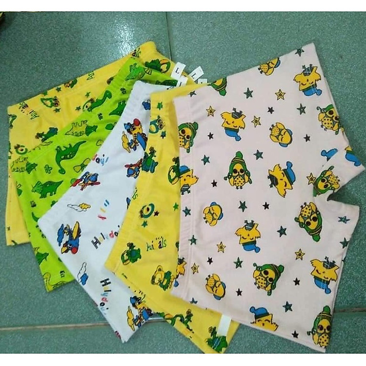 Quần Lót Bé Trai - 5 Cái (Có Size Đại)