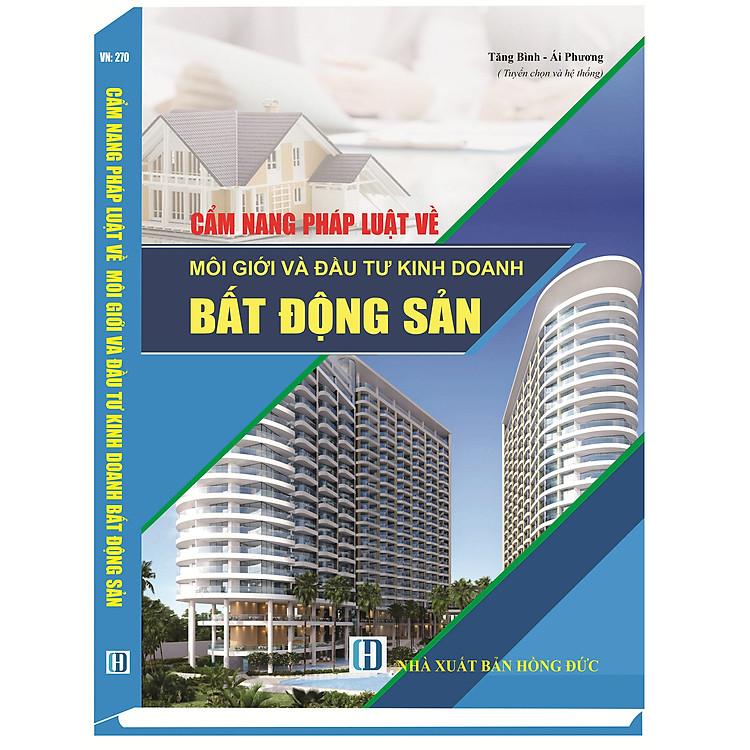 Sách Cẩm Nang Pháp Luật Về Môi Giới Và Đầu Tư Kinh Doanh Bất Động Sản
