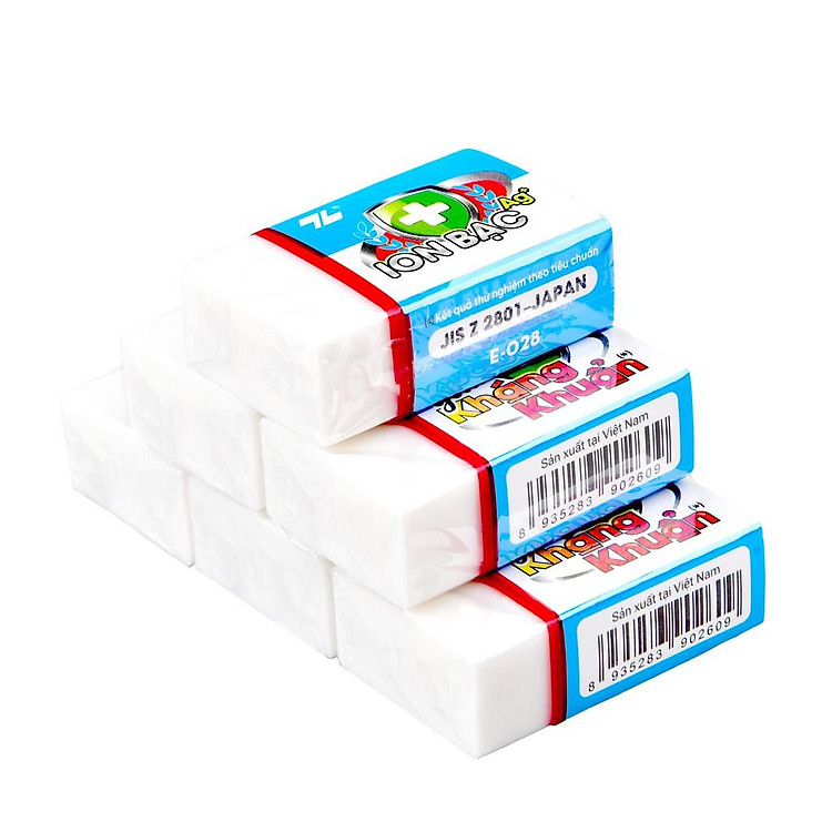 Gôm kháng khuẩn Thiên Long E-028 (2 chiếc) - Ảnh 3