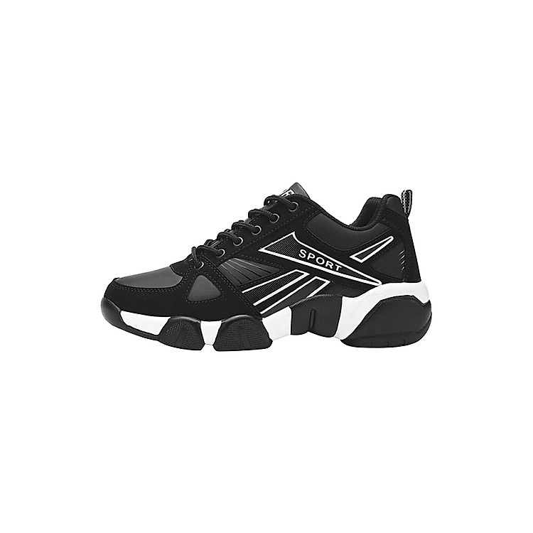 Giày Sneaker Thể Thao Nam Cao Cấp - Đen