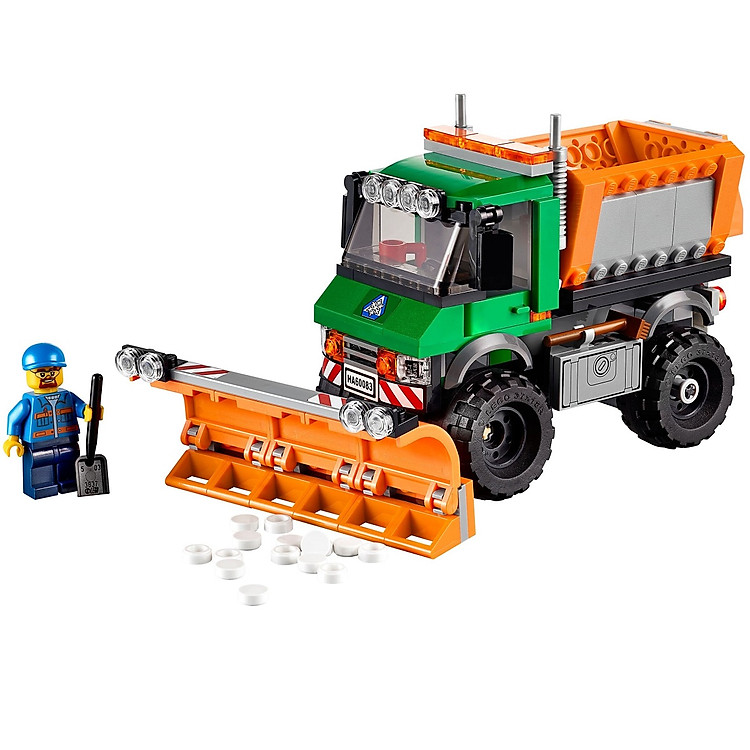 Bộ lắp ráp LEGO City Xe Ủi Tuyết Chính hãng Tiết kiệm - Hình ảnh 3