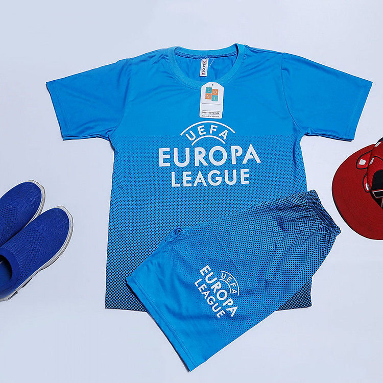 Bộ Đồ Đá Banh Thể Thao Cho Trẻ Em Thun Lạnh 2 Chiều Thoáng Mát Hợp Cho Bé Trai Từ 4-14 tuổi Nhiều Size - Màu Xanh Dương