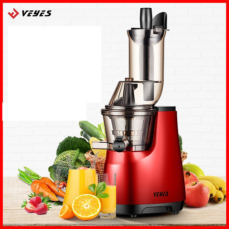 Máy Ép Chậm Hoa Quả Slow Juicer Cổ Rộng VEYES - Hàng Chính Hãng