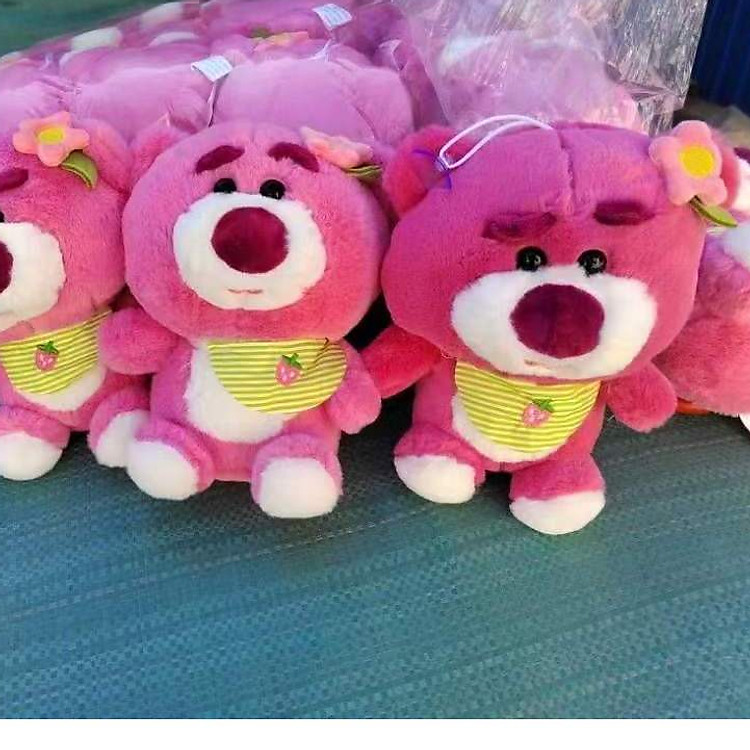Mua Gấu dâu Lotso 20cm dễ thương Chính hãng Ưu đãi - Hình ảnh 4