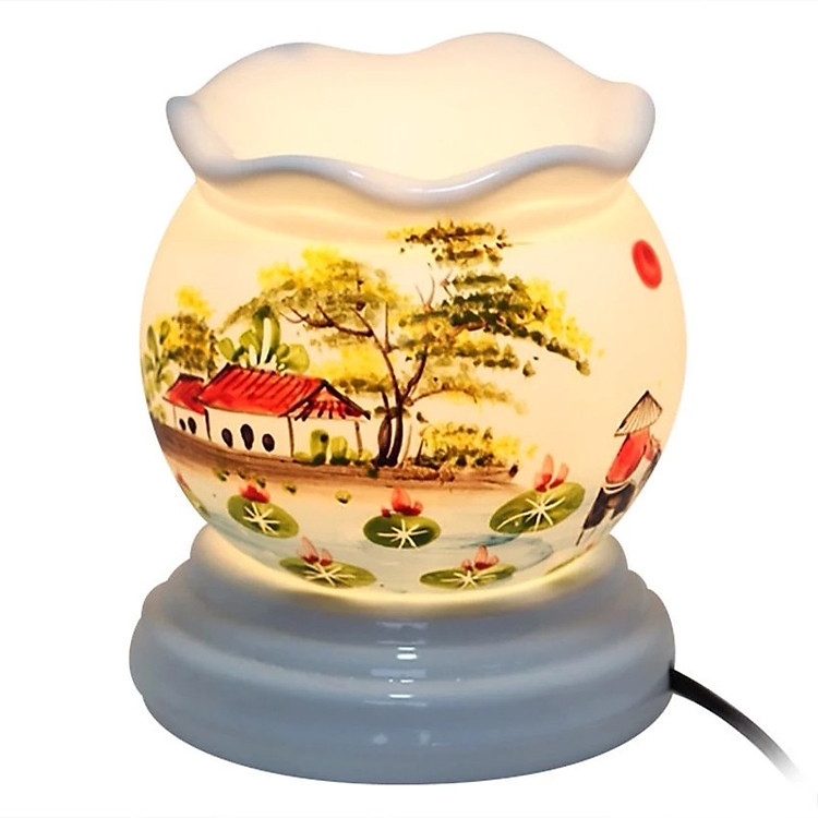 Đèn xông tinh dầu - giao màu ngẫu nhiên