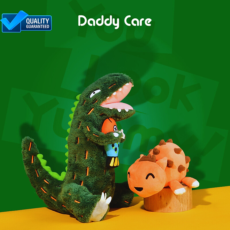 Tìm mua tại Avakids: Gấu bông khủng long T-rex Mideer - Ngập tràn khuyến mãi
