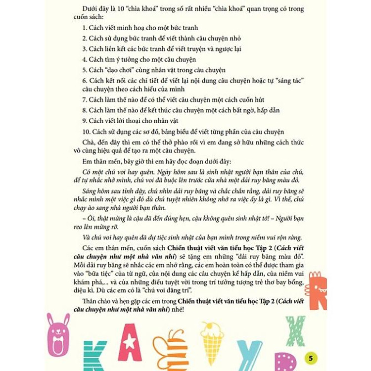 Chiến Thuật Viết Văn Tiểu Học (Tập 2) - Ảnh 5