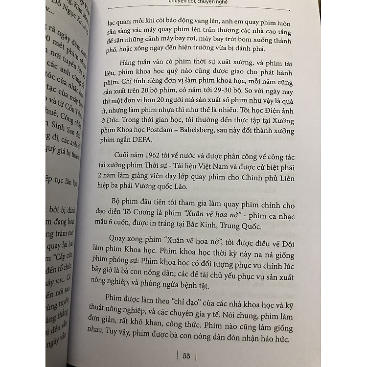 CHUYỆN ĐỜI CHUYỆN NGHỀ - HỘI ĐIỆN ẢNH VIỆT NAM (NSND LƯƠNG ĐỨC) - Ảnh 3