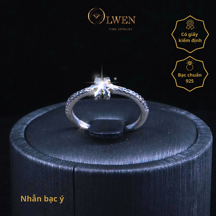 NHẪN BẠC Ý 925 OLWEN FINE JEWELRY - NM84
