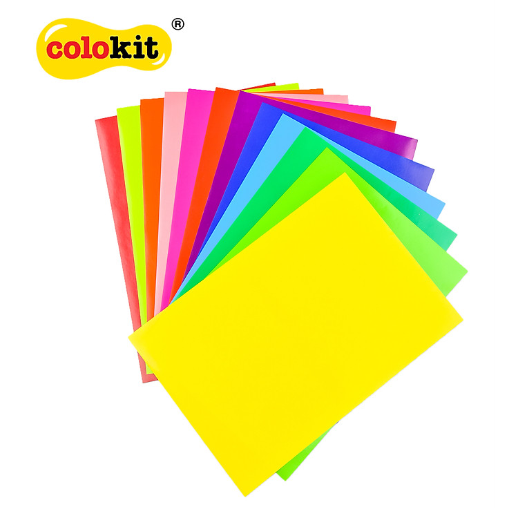 Giấy thủ công Colokit GTC-C006 (12 màu) - Ảnh 5