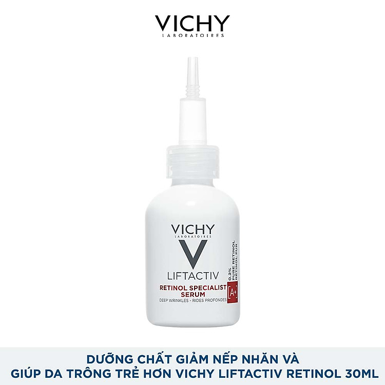 Dưỡng chất giảm nếp nhăn và giúp da trông trẻ hơn Vichy Liftactiv Retinol 30ml