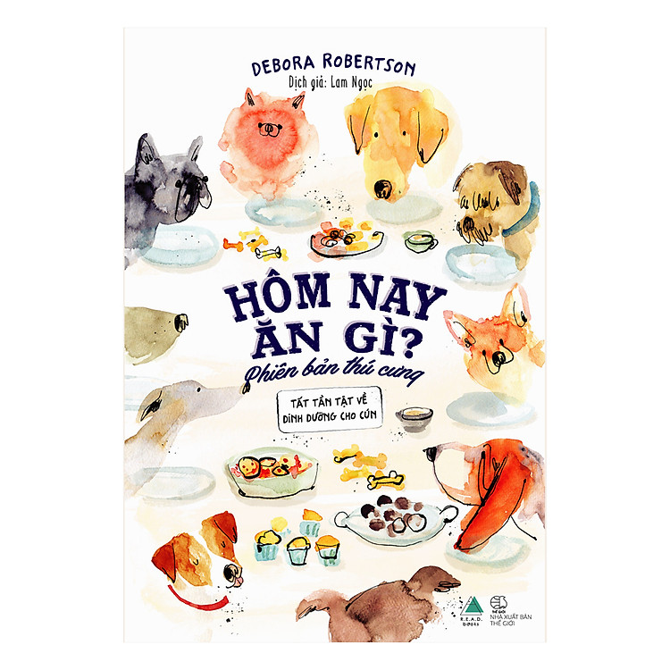 Sách Hôm Nay Ăn Gì? - Phiên Bản Thú Cưng