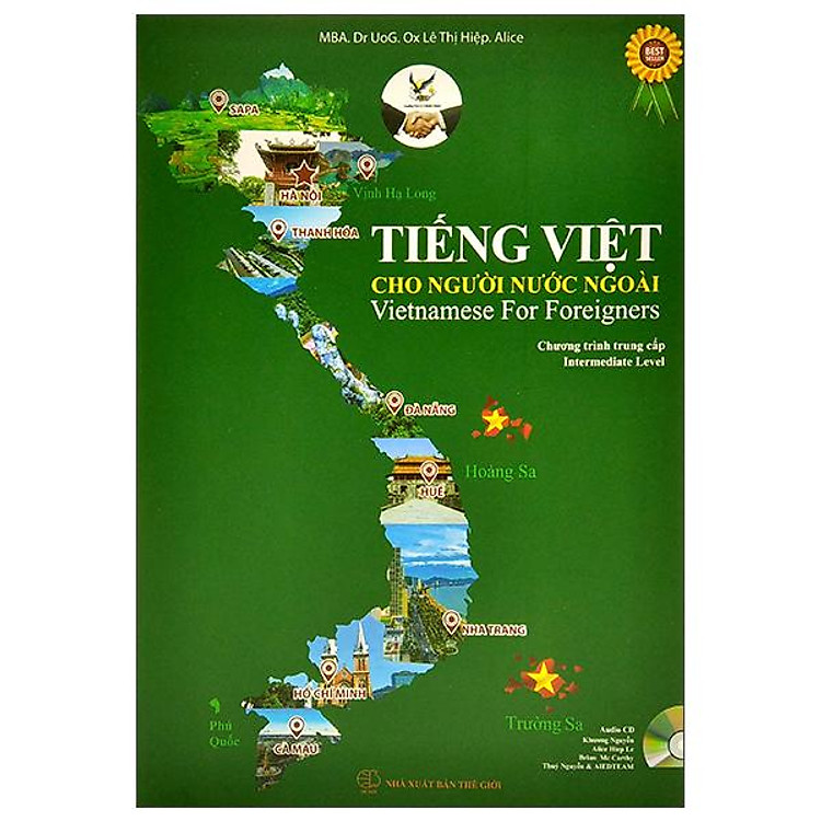 Tiếng Việt Cho Người Nước Ngoài - Vietnamese For Foreigners (Chương Trình Trung Cấp) (Kèm CD)